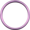 Kangura portabebés Anillas de aluminio Slingrings para bandoleras Rosa