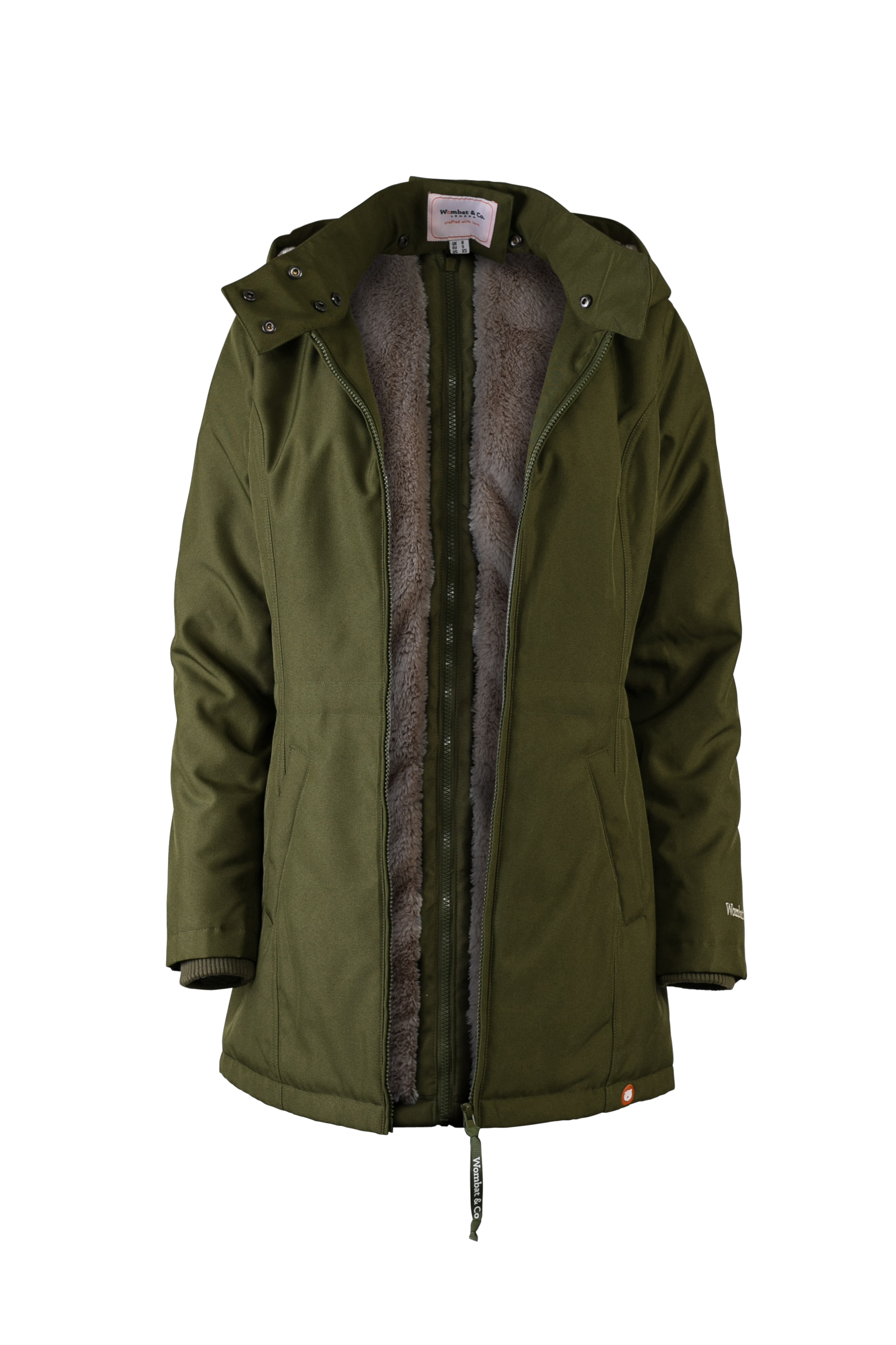 Kangura portabebés Abrigo de Porteo y Premamá Wallaby Forest Green