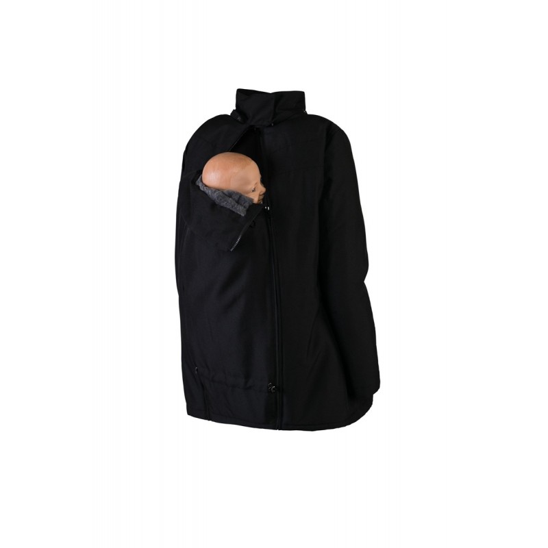 Kangura portabebés Abrigo de Porteo y Premamá Wallaby Charcoal Grey