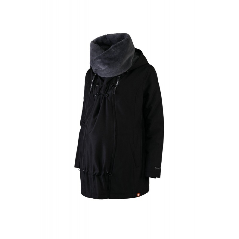 Kangura portabebés Abrigo de Porteo y Premamá Wallaby Charcoal Grey