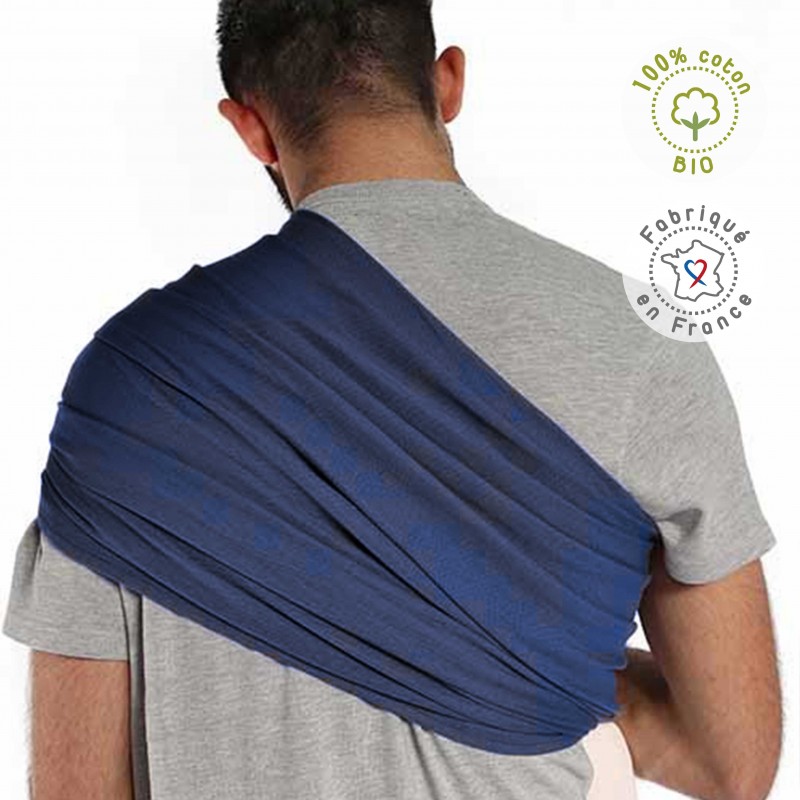 Kangura portabebés Bandolera portabebé Néobulle Néo'Sling Bleu Fregate