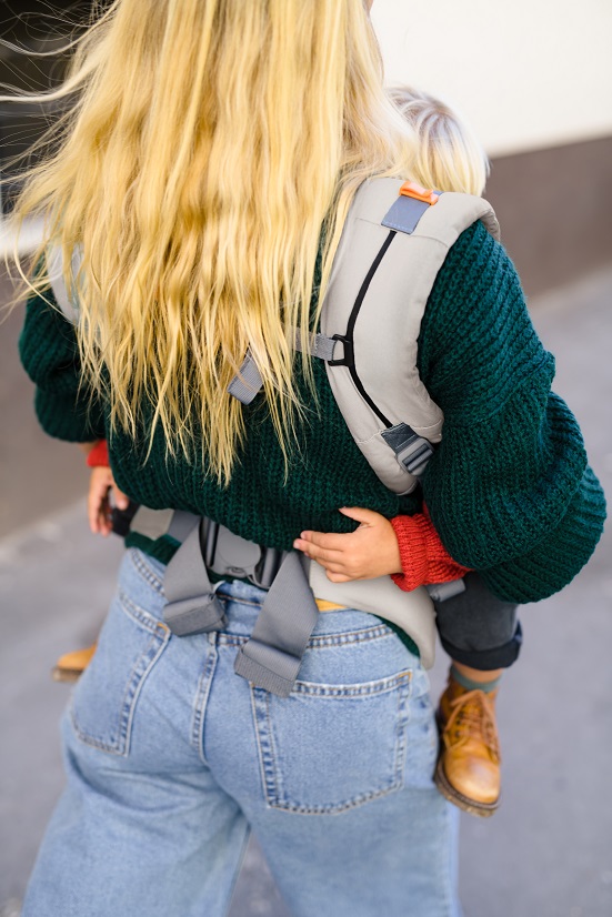 Kangura portabebés Mochila ergonómica Beco Toddler Ecru