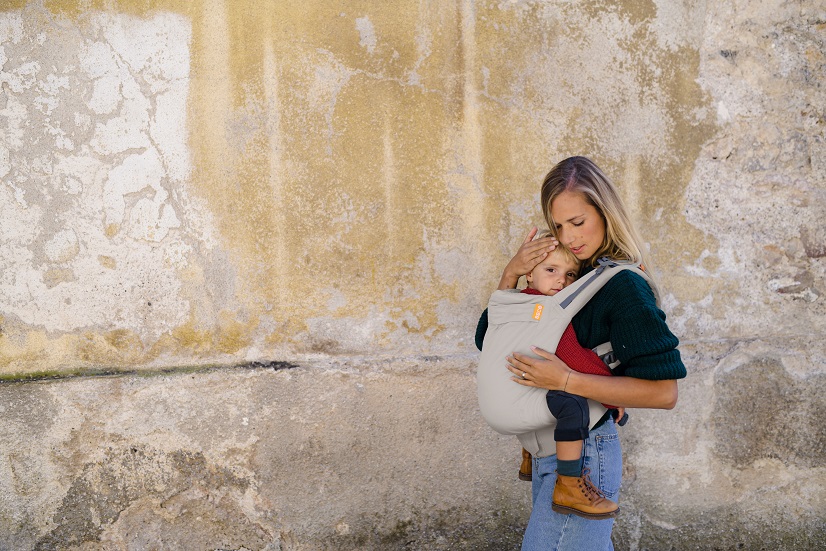 Kangura portabebés Mochila ergonómica Beco Toddler Ecru