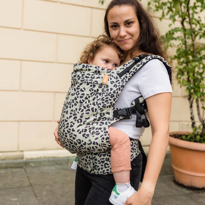 Kangura portabebés Mochila ergonómica Beco Toddler Jade Leopard