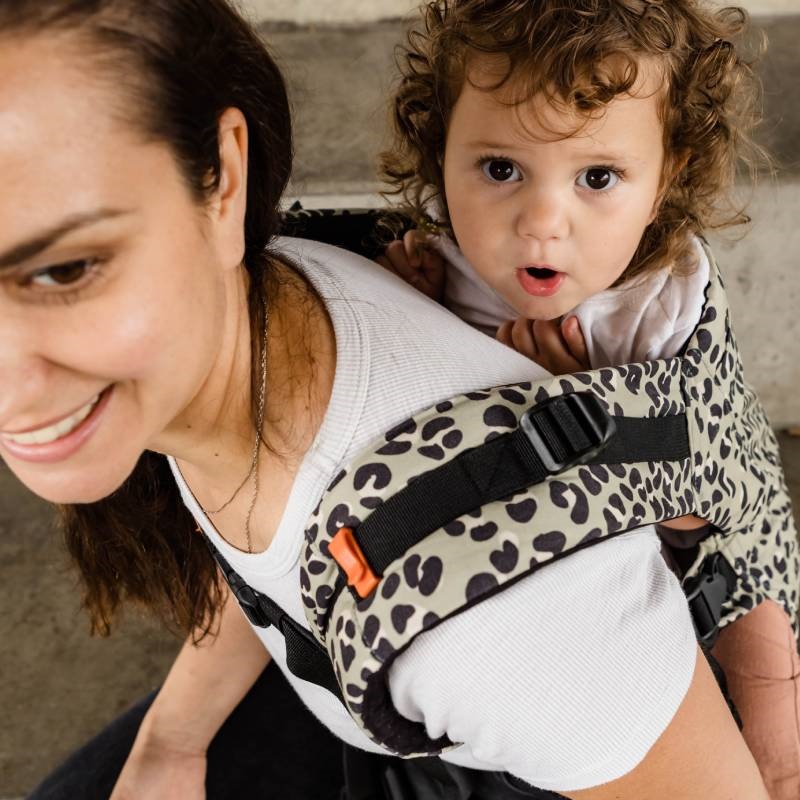 Kangura portabebés Mochila ergonómica Beco Toddler Jade Leopard