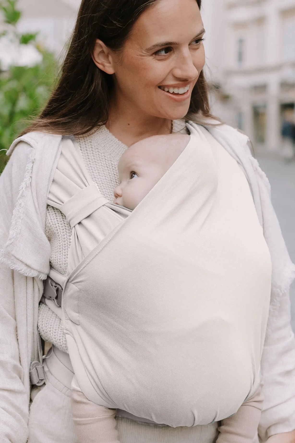 Kangura portabebés Portabebé Evolutivo Fular Mochila Boba Bliss Organic Stone