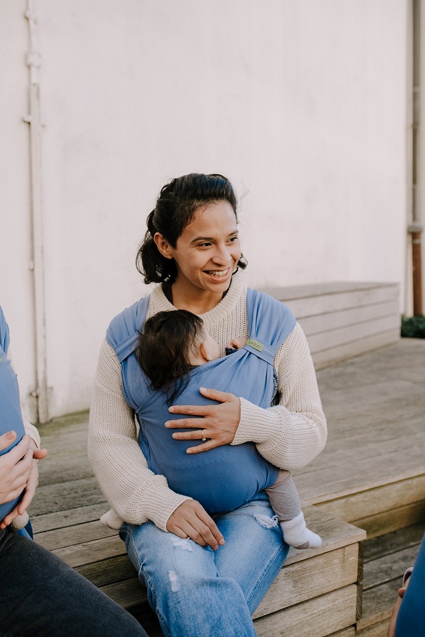 Kangura portabebés Portabebé Evolutivo Fular Mochila Boba Bliss Vintage Navy