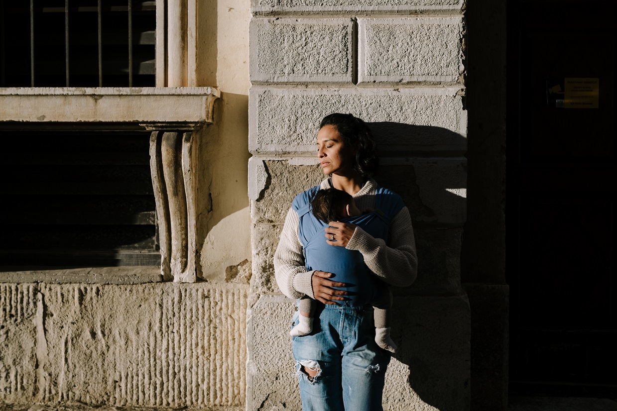 Kangura portabebés Portabebé Evolutivo Fular Mochila Boba Bliss Vintage Navy