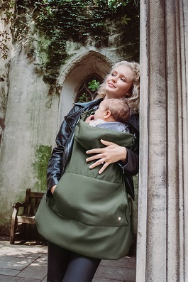 Kangura portabebés Cobertor de porteo Wombat Shell Camo Green