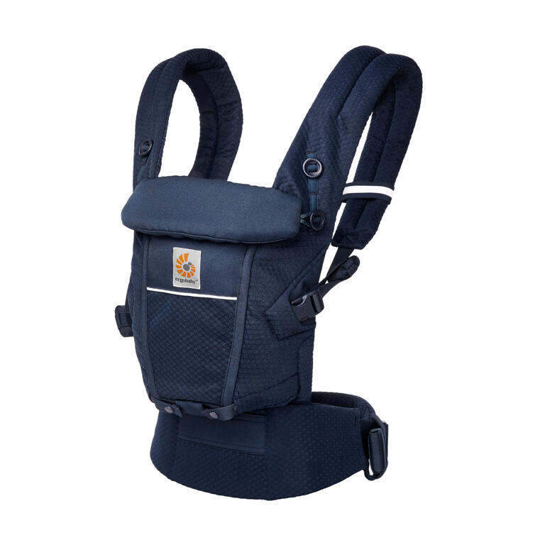 Kangura portabebés Mochila portabebé Ergobaby Adapt Soft Flex Mesh - Midnight Blue