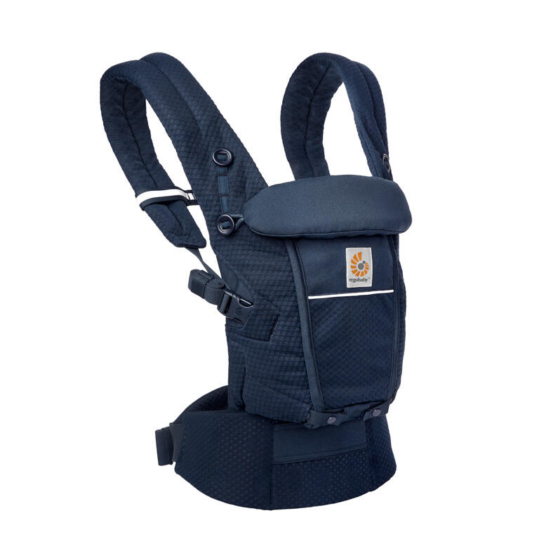 Kangura portabebés Mochila portabebé Ergobaby Adapt Soft Flex Mesh - Midnight Blue