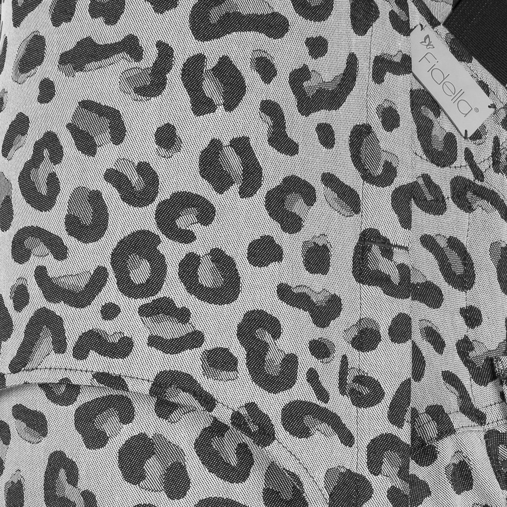 Kangura portabebés Mochila ergonómica Fidella Fusion Toddler 2.0 Leopard Silver