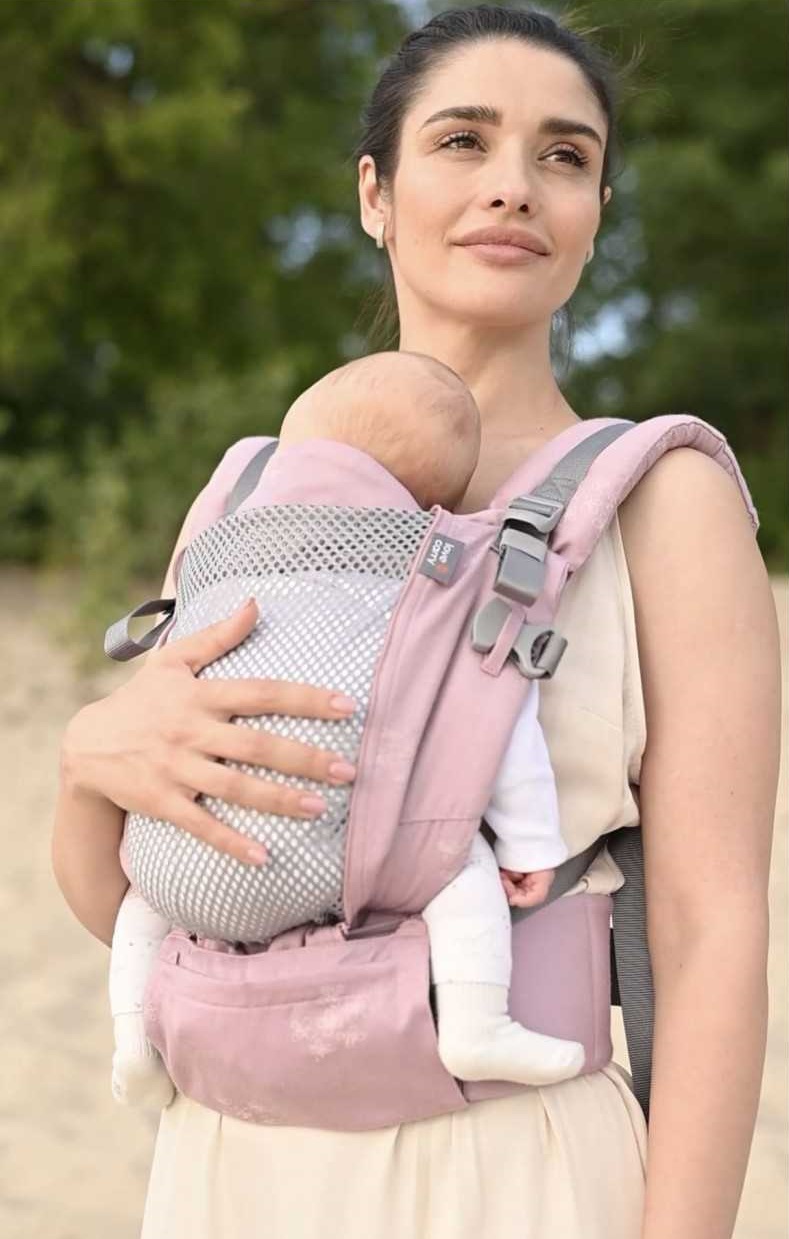 Kangura portabebés Mochila evolutiva Love and Carry One Bloom (100% Algodón)