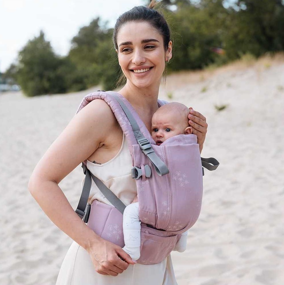 Kangura portabebés Mochila evolutiva Love and Carry One Bloom (100% Algodón)