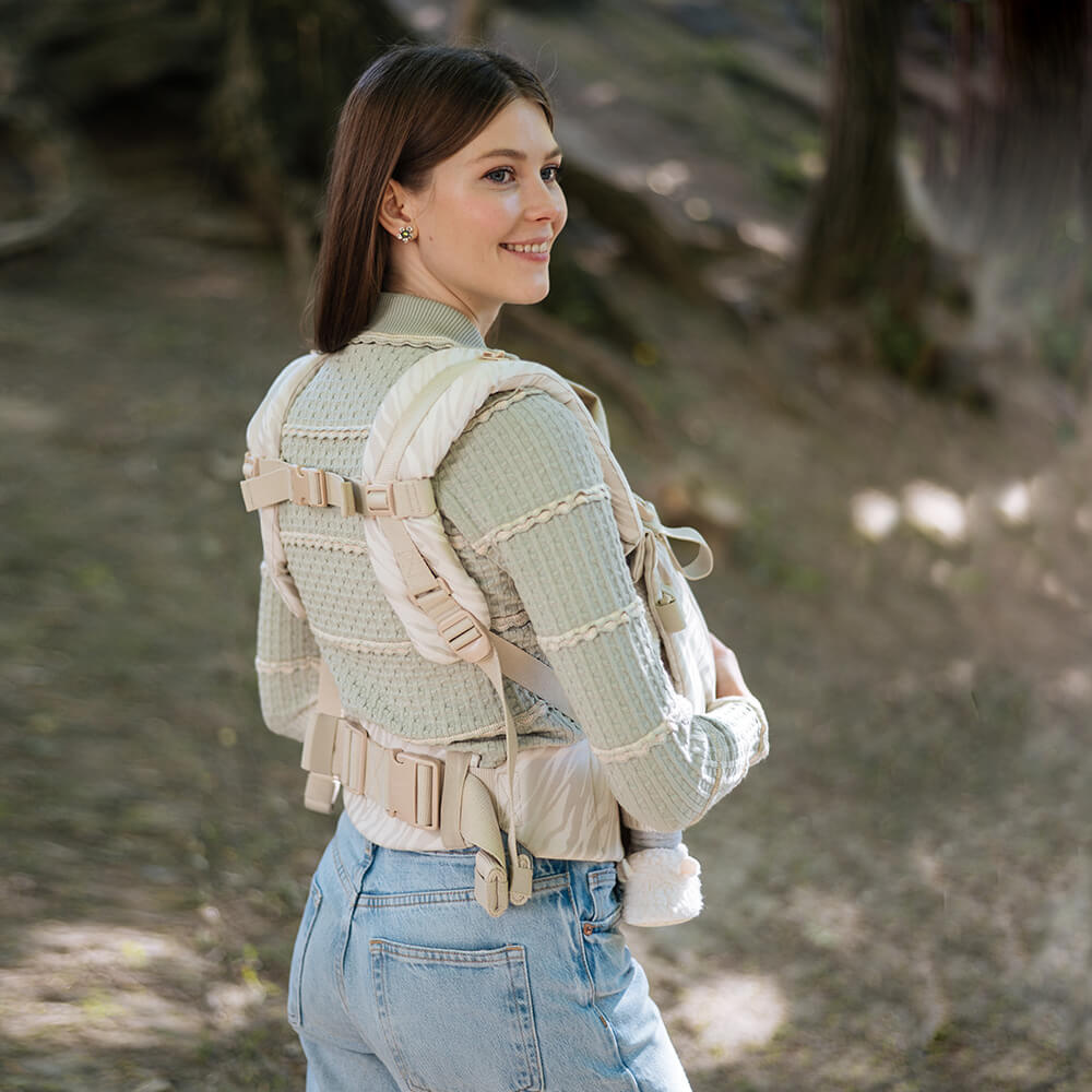 Kangura portabebés Mochila evolutiva Love and Carry One Desert (45% Bambú 55% Algodón Orgánico)