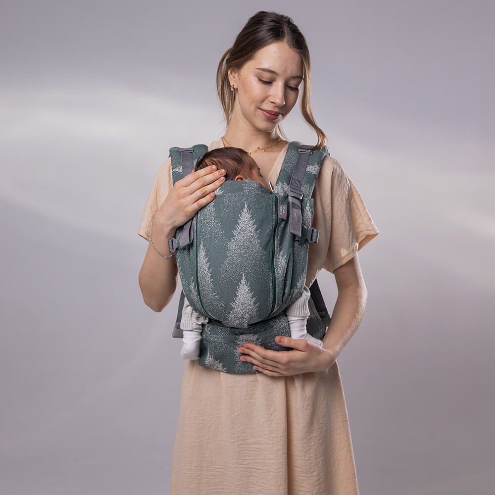 Kangura portabebés Mochila evolutiva Love and Carry One Forest (100% Algodón Orgánico)