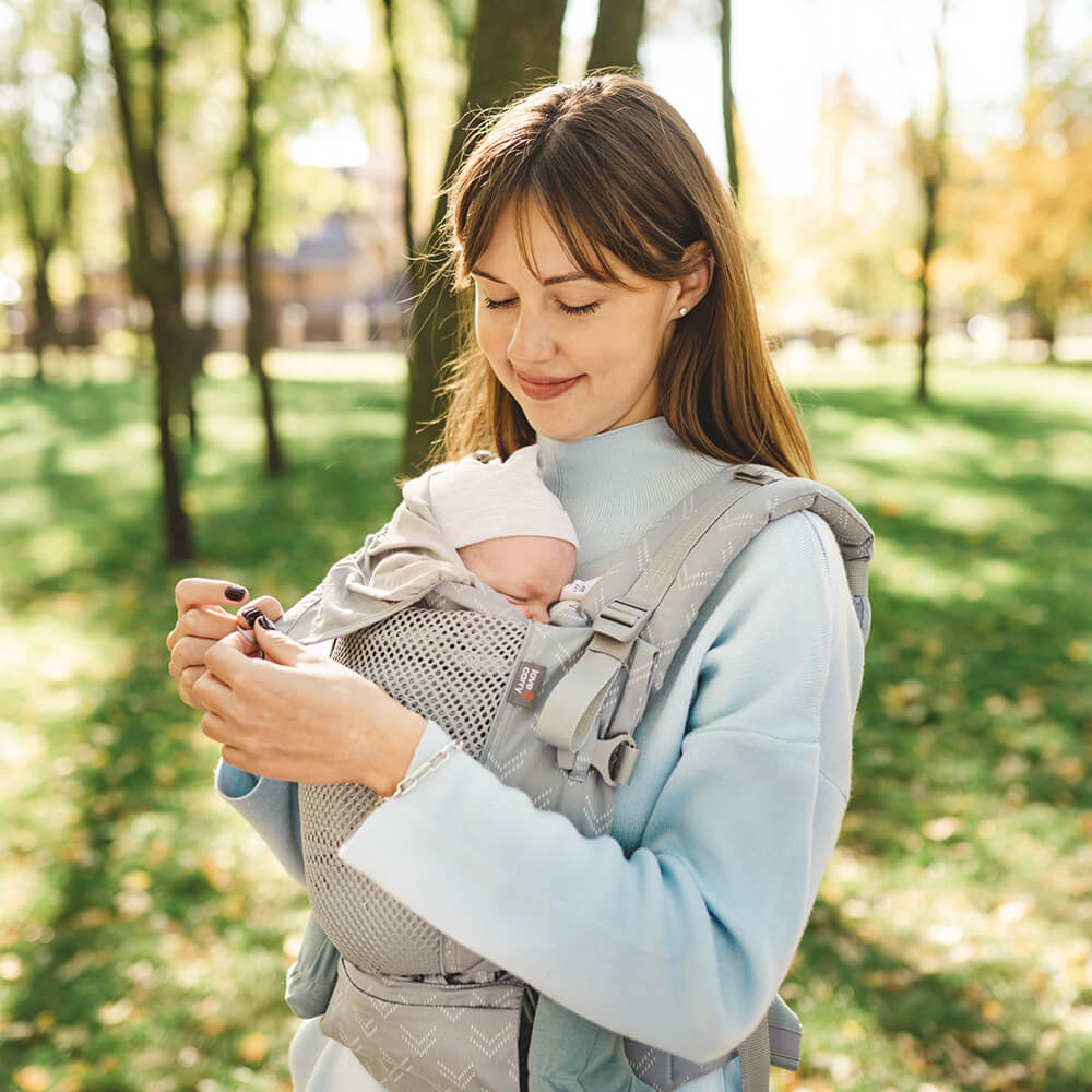 Kangura portabebés Mochila evolutiva Love and Carry One Monsoon (100% Algodón)