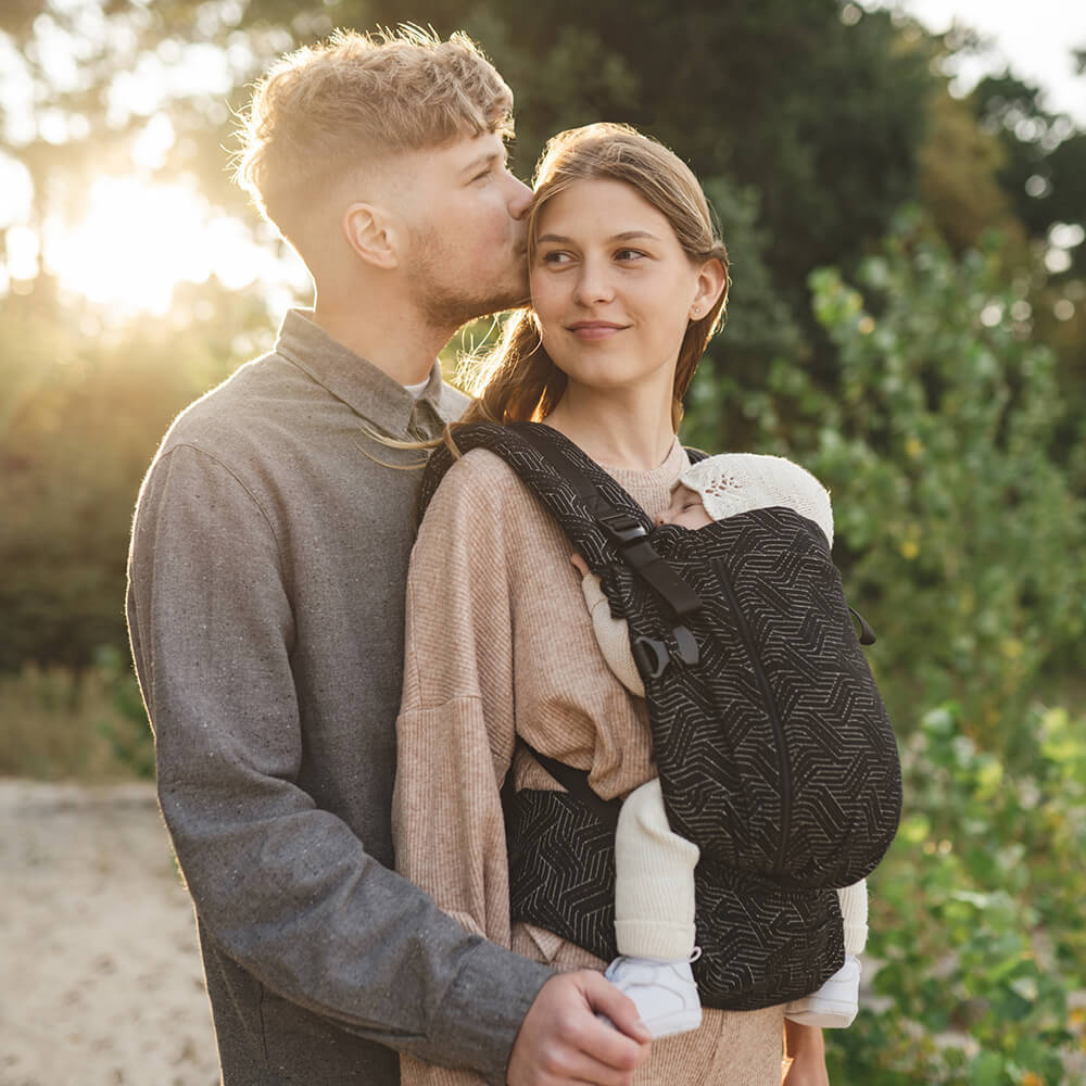 Kangura portabebés Mochila evolutiva Love and Carry One Urban (100% Algodón)