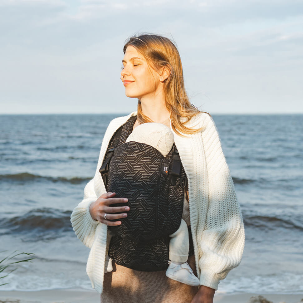 Kangura portabebés Mochila evolutiva Love and Carry One Urban (100% Algodón)