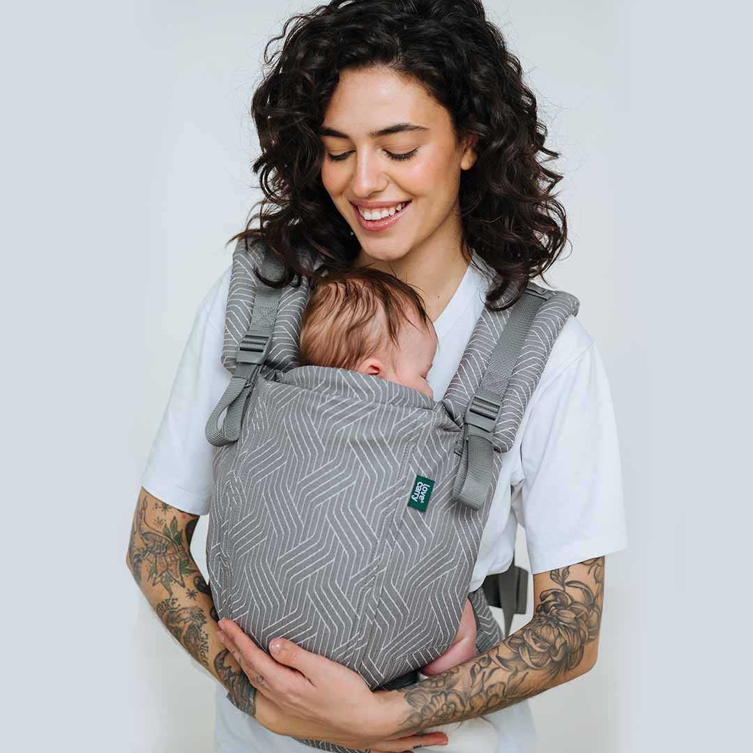 Kangura portabebés Mochila evolutiva Love and Carry One Evo Wave (100% Algodón Orgánico)