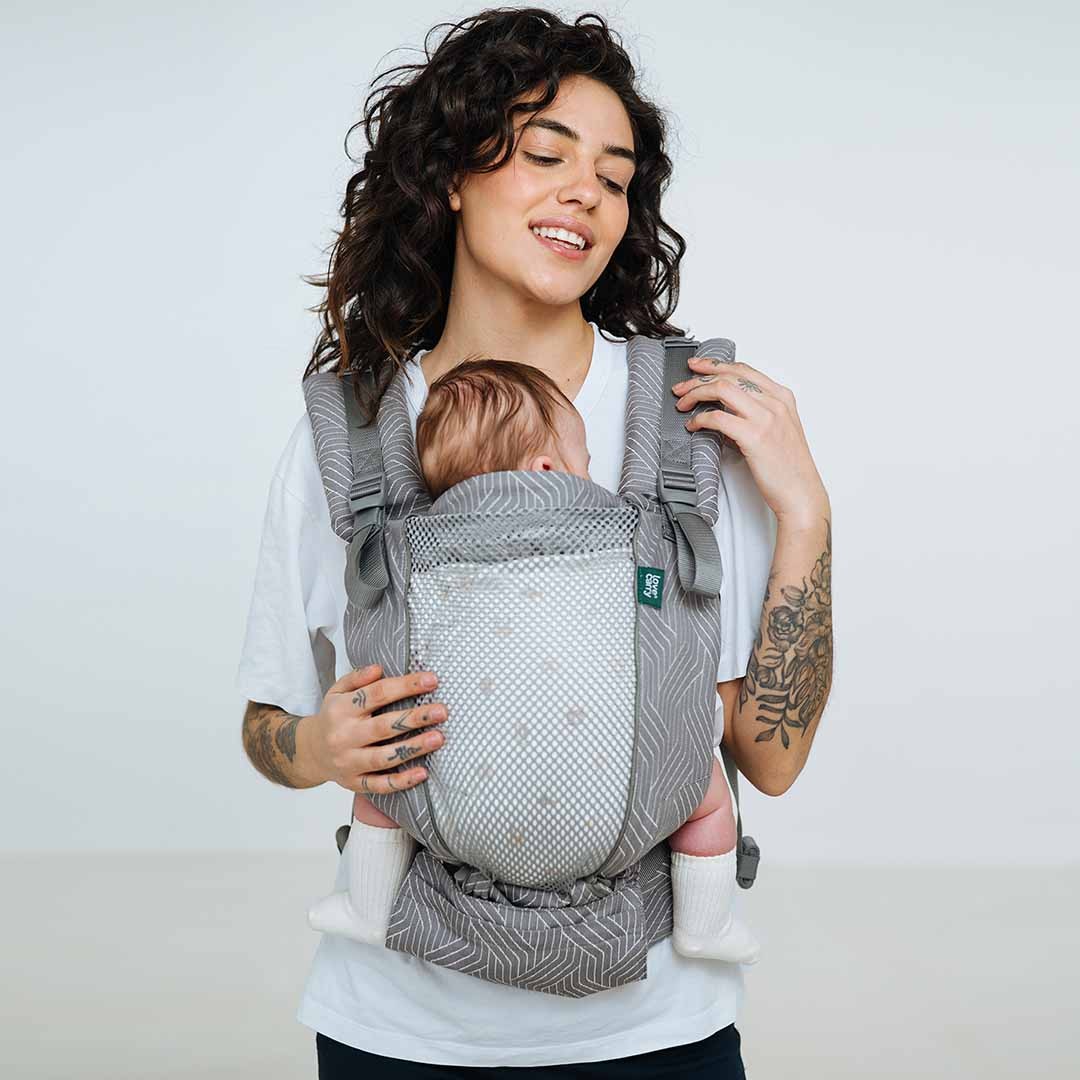 Kangura portabebés Mochila evolutiva Love and Carry One Evo Wave (100% Algodón Orgánico)