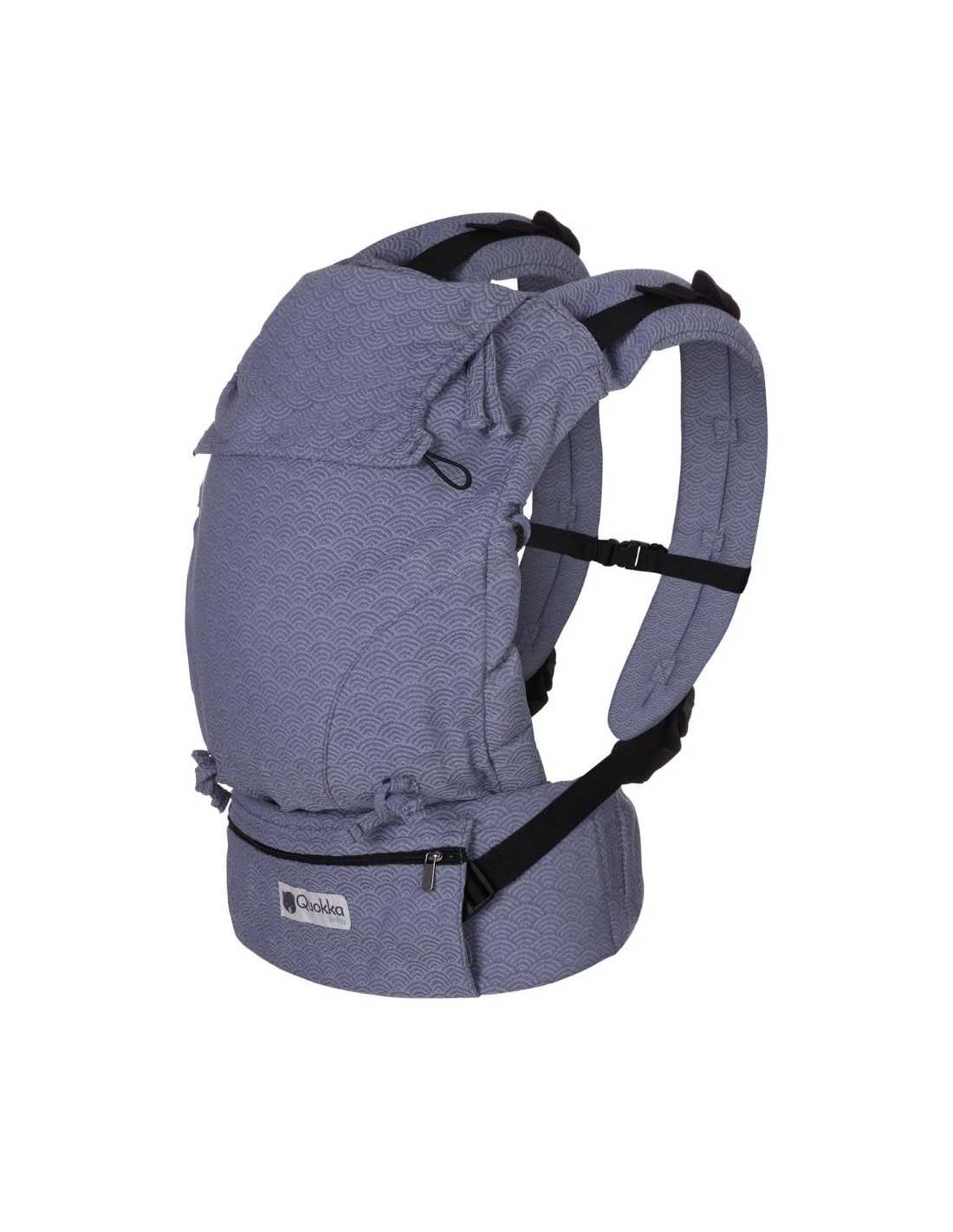 Kangura portabebés Mochila Evolutiva Portabebés Quokkababy E-Carrier Blue Vives