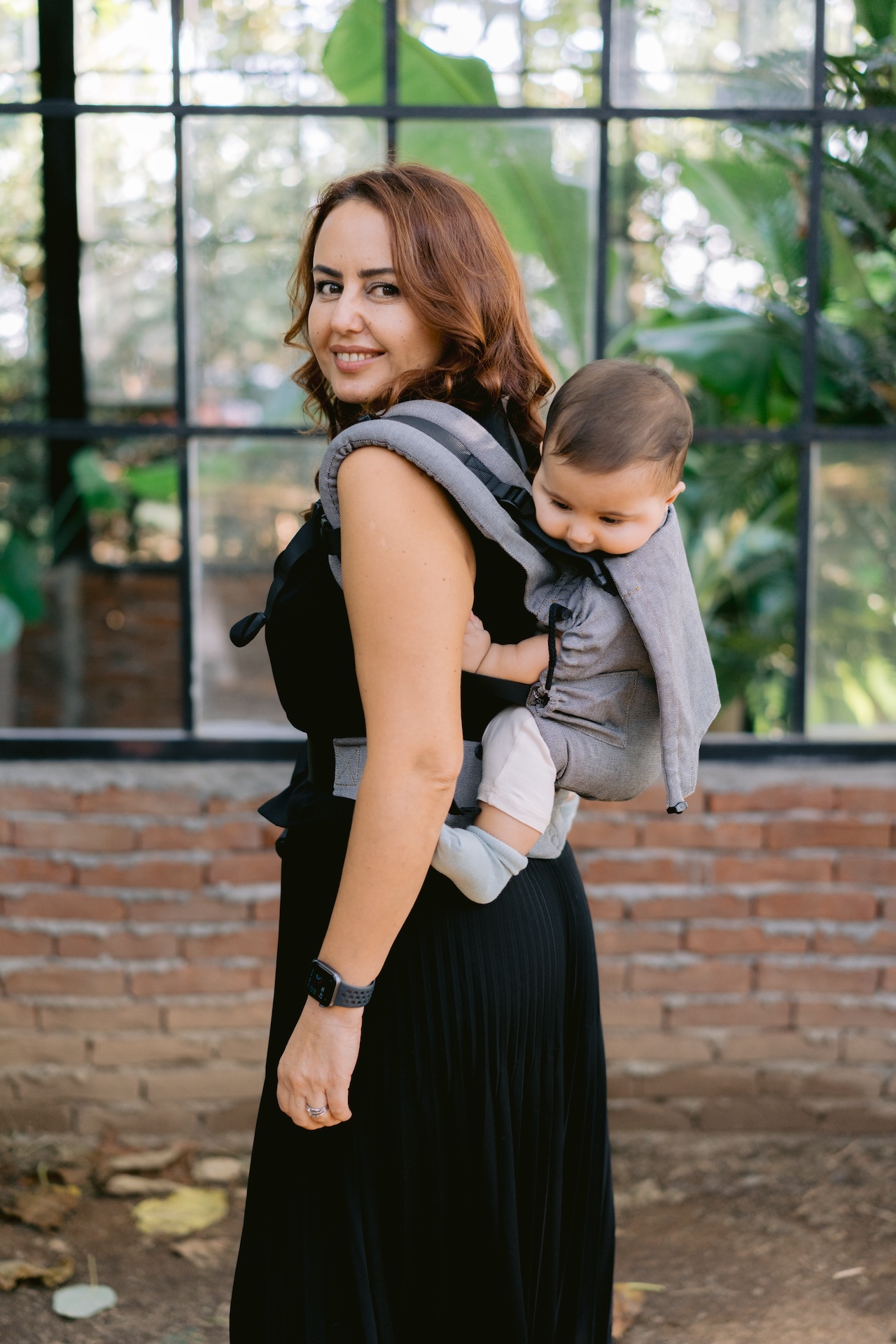 Kangura portabebés Mochila Evolutiva Portabebé Neko Smart Baby Bold (100% algodón orgánico)