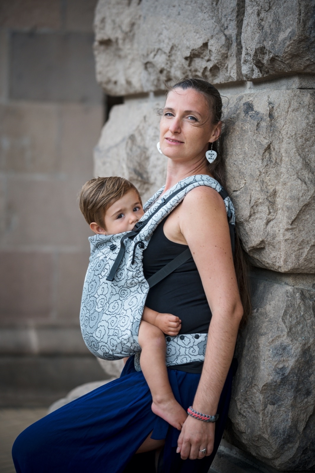 Kangura portabebés Mochila Evolutiva Portabebé Neko Smart Toddler Lokum Hazel (Algodón orgánico)