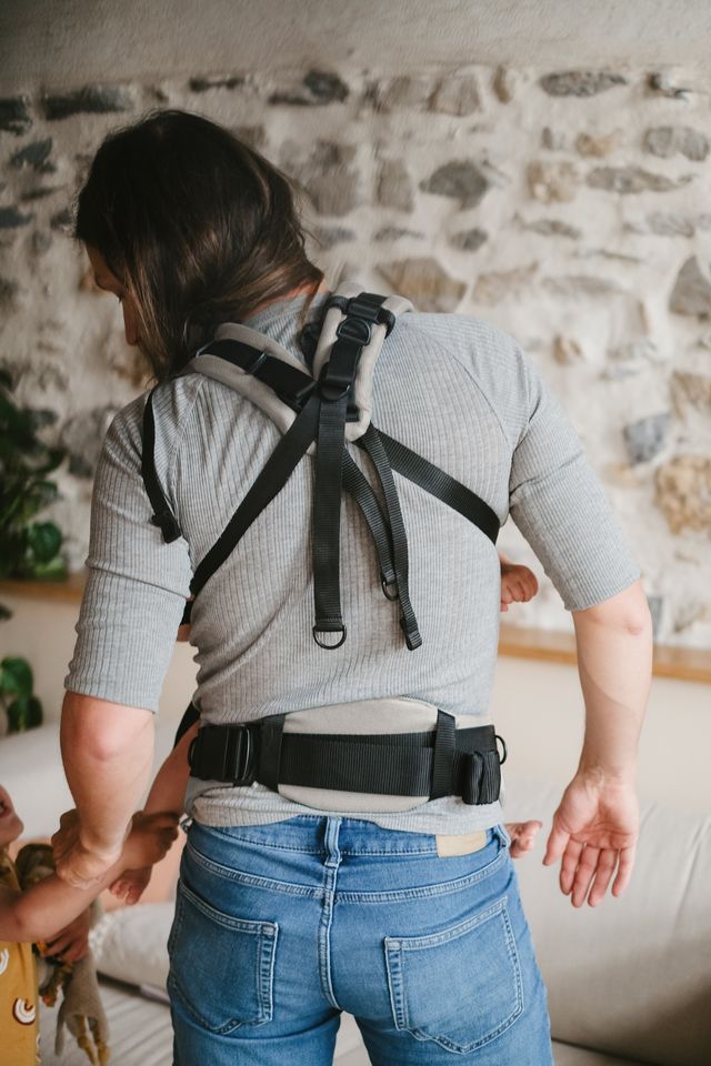 Kangura portabebés Mochila Evolutiva Néobulle Néo+ PlusV2 Plume