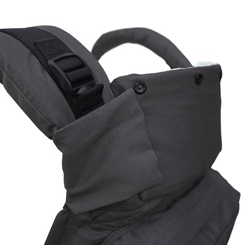 Kangura portabebés Panel Extensor TwinGo Black Orange