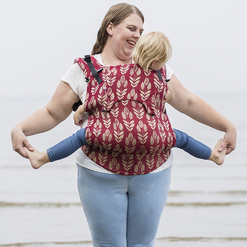 Kangura portabebés Mochila Evolutiva Portabebé Neko Smart Toddler Laurus Joy (Algodón orgánico)