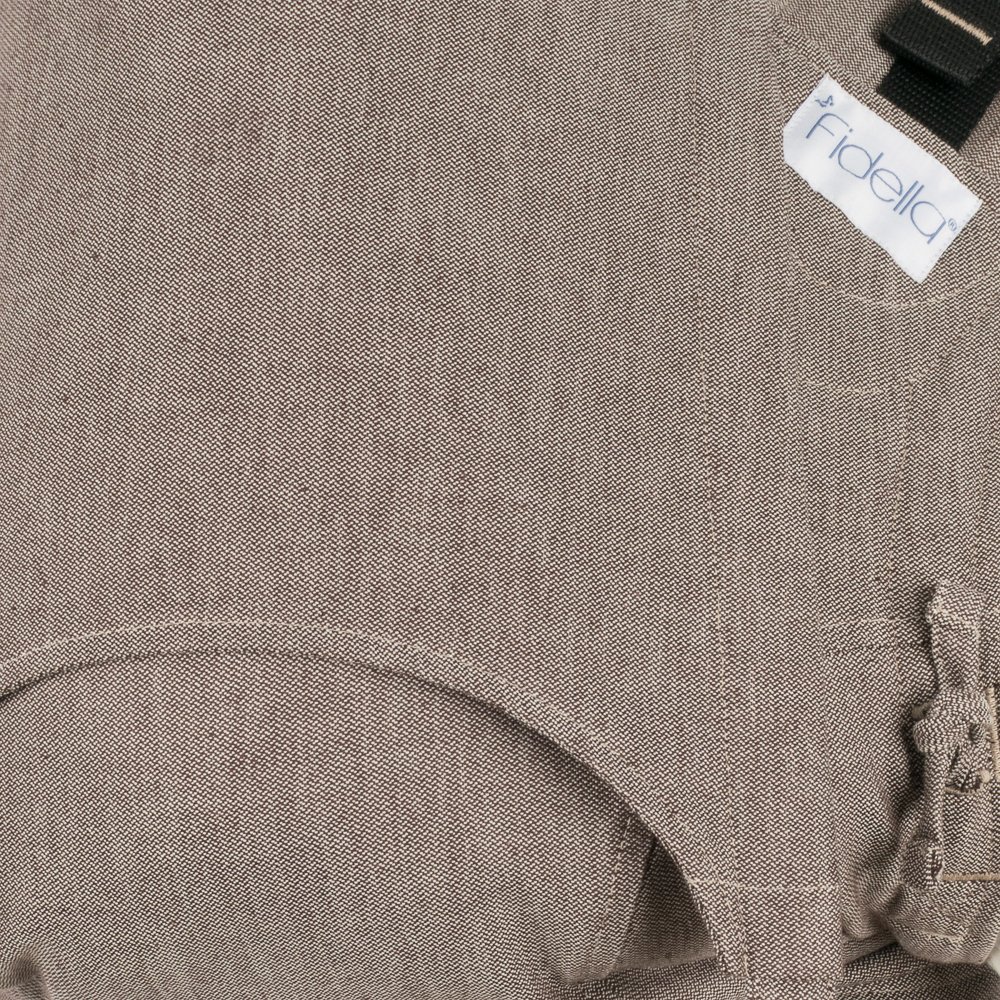 Kangura portabebés Mochila ergonómica Fidella Fusion Bebé Chevron marrón
