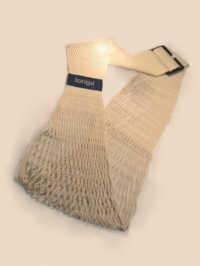 Kangura portabebés Portabebé Tonga Fit Crudo Bio